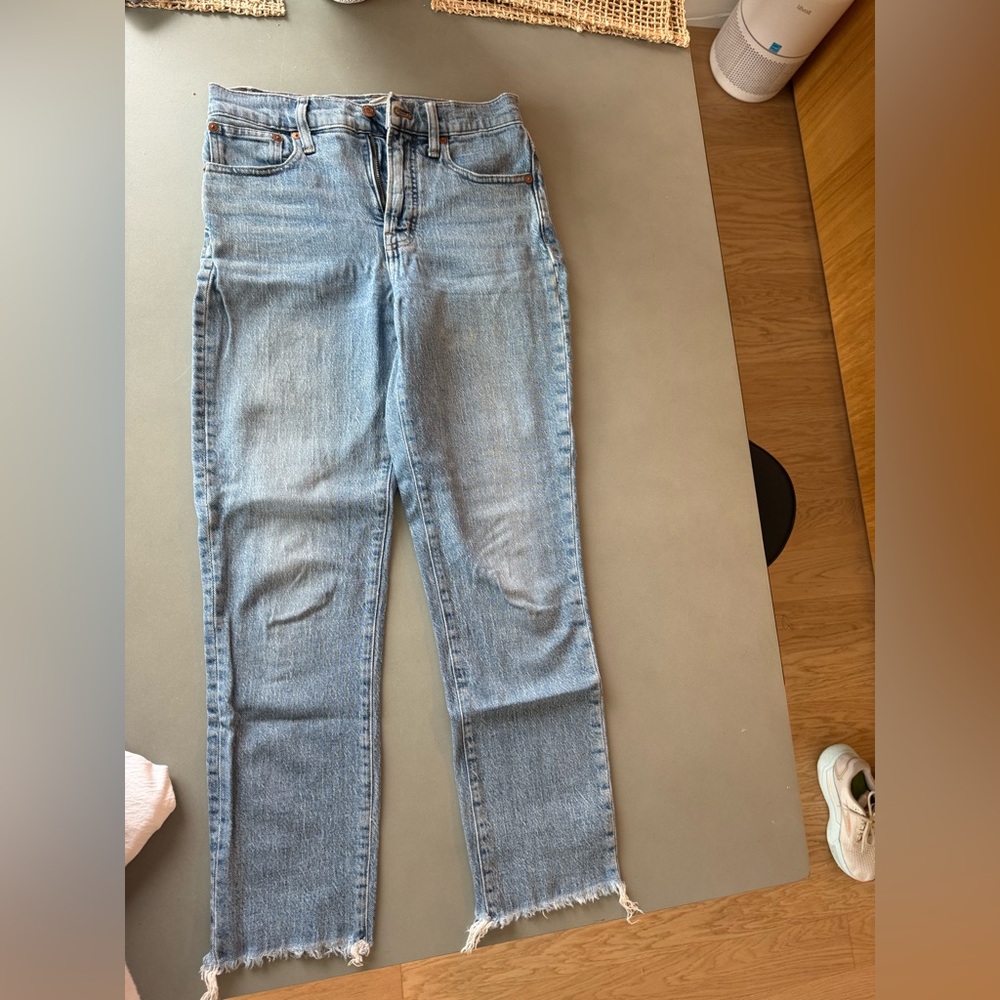 Madewell perfect vintage straight Jean